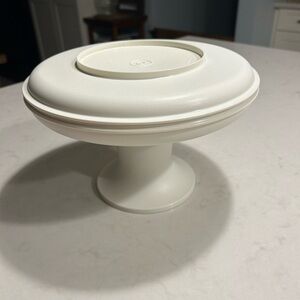 Vintage Tupperware Cake Pedestal Pie Pedestal Cheesecake Pedestal